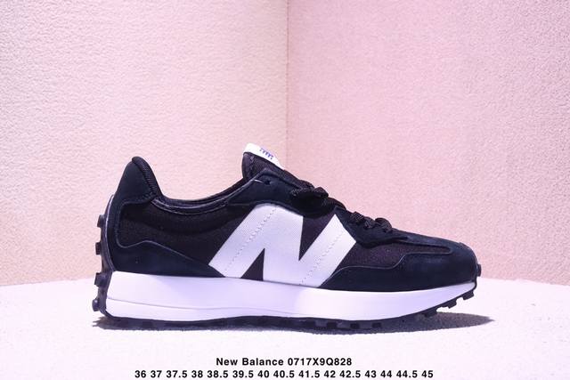 New Balance Ms327 复古休闲运动慢跑鞋 全新 New Balance 327 系列，以更纯粹的复古风格设计打造的全新造型。侧身还以解构设计，将