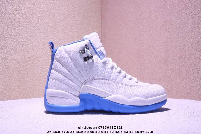 Air Jordan 12 Retro ”Flu Game“ 高帮 复刻病倒黑红 Aj12 乔丹12代 Aj12 乔12 高邦 复刻黑红 流感之战 乔丹篮球鞋系