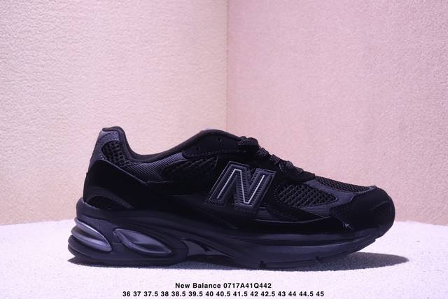 New Balance Nb 2010 Black Ice 柔软舒适 低帮 休闲跑步鞋 男款 黑色Xm0717Q442