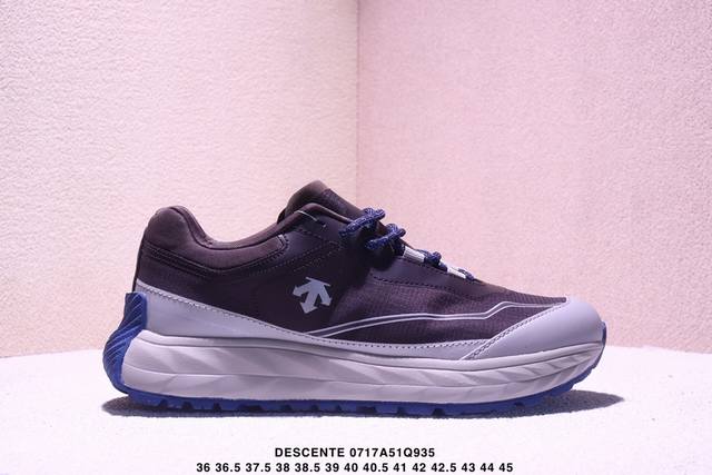公司级迪桑特Descente Terraind 舒适柔软 防滑耐磨低帮 登山鞋货号:Sq323Lcr92尺码:36 36.5 37.5 38 38.5 39 4