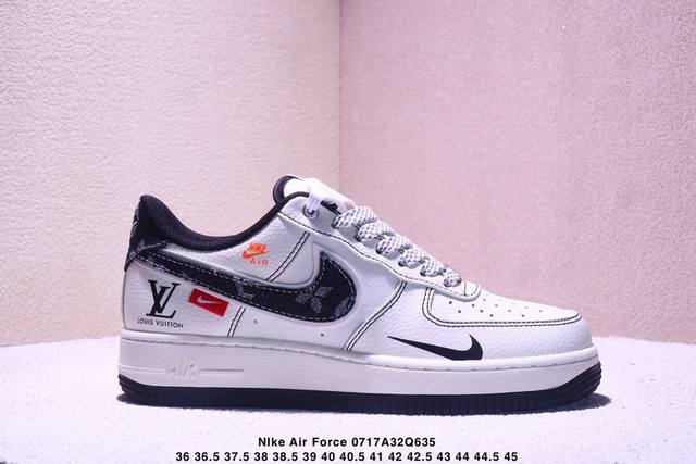 海外限量发售！公司级Nike Air Force 1 '07 Low 小黄人联名--白蓝金韵 空军一号低帮 运动鞋 休闲鞋 折边针车 工艺难度大 原楦头原纸板