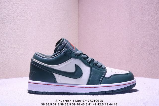 真标Nike Air Jordan 1 Lowaj1乔1低帮休闲板鞋 同步官方配色 官方货号:553558-121Size:36 36.5 37.5 38 38