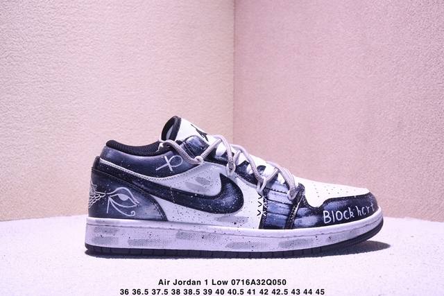 Nike Air Jordan 1 Low Aj1乔1低帮休闲板鞋 同步官方配色 头层皮打造 正确满胶鞋垫 四线拉帮 原厂织唛标 鞋舌高弹海绵填充尺码:36 3
