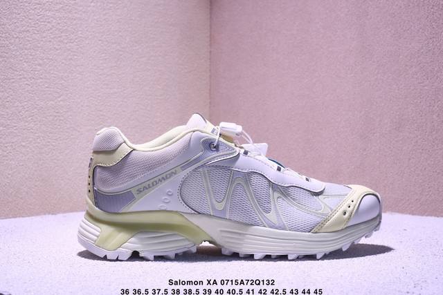 公司级Salomon Xa Pro Xt-6 Expanse萨洛蒙户外越野跑鞋 鞋面采用Sensifit贴合技术 全方位贴合包裹脚型 鞋跟部鞋底牵引设计 提供强