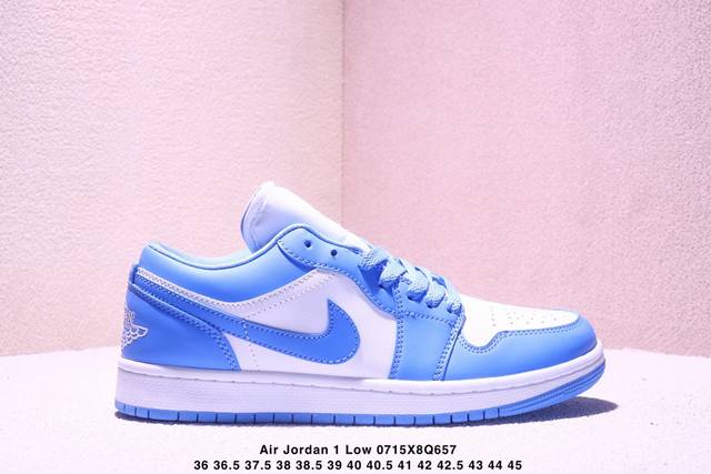 耐克Nike Air Jordan 1 Low Aj1乔丹一代低帮经典复古文化休闲运动篮球鞋Xm0715Q657
