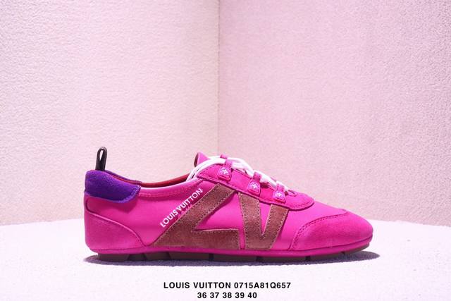 纯原Louis Vuitton Sneakerina 德训鞋 羊皮革 圆头系带 芭蕾风 薄底鞋 路易威登 低帮 生活休闲鞋Lv Sneakerina 芭蕾风运动