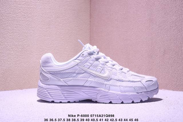 真标Nike P-6000 Initiator Running 耐克Ins 超火复古老爹跑鞋 耐克老爹鞋官方货号:Cd6404- 尺码:36 36.5 37.5