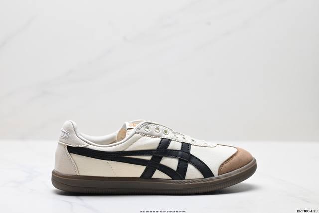 公司级Onitsuka Tiger Tokuten 亚瑟士 复古低帮休闲跑鞋 实拍首发Tokuten的灵感来源于80年代的室内用鞋T-Toe前足补强设计 室内鞋
