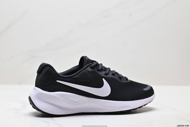 公司级Nike Revolution 7 Wide 耐克 透气 低帮 跑步鞋兼顾迅疾外观和稳固脚感后跟覆面和中足动态支撑巧妙融合 缔造稳定顺畅的迈步体验货号:F