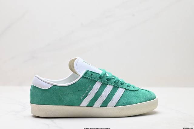 公司级Sporty & Rich X Adidas Originals Blanc 阿迪达斯 舒适百搭防滑耐磨 低帮 板鞋货号:Jp11 尺码:36 36.5