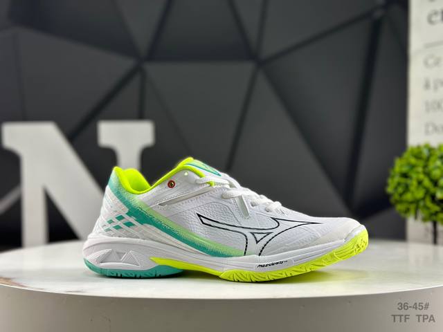 美津浓 Mizuno Badminton Wave Clae 3 越野耐磨透气速干低帮户外功能鞋 尺码：如图所示 Ttf Tpa
