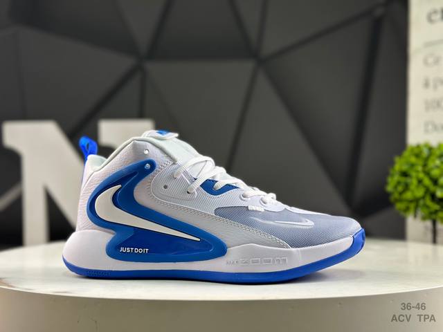 耐克 Nike Zoom Hyperset 2 Se Hd2025倒钩 抗扭抓地 防滑耐磨 实战 时尚百搭 篮球鞋货号:Fq7070-108尺码:36-46 A