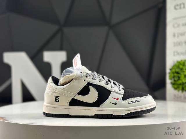 耐克Nike Sb Dunk Low 扣篮系列复古低帮休闲运动滑板板鞋。采用脚感柔软舒适Zoomair气垫，有效吸收滑板等极限运动在落地时带来的冲击力，为街头运