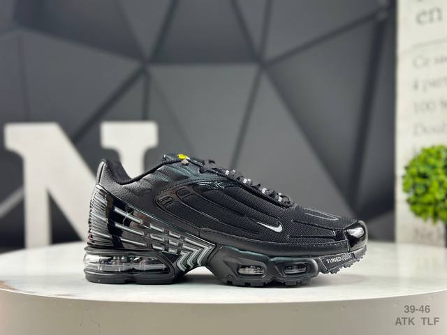 耐克 Nike Air Max Plus 全掌气垫缓震运动休闲跑步鞋 货号：Dm3269 001尺码：如图所示 Atk Tlf