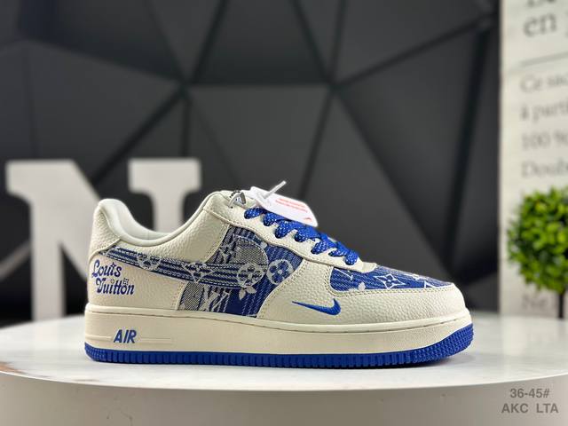 耐克 Nike Air Force 1‘07 Lv8原楦头原纸板 打造纯正低帮 空军一号 版型专注外贸渠道 全掌内置蜂窝气垫 原盒配件 原厂中底钢印、拉帮完美