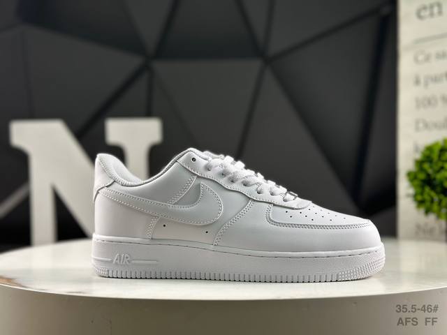 耐克 Air Force 1 Low’07 空军一号低帮休闲板鞋 定制皮料 原楦原纸板 纯正空军版型 内置全掌气垫 货号：315122 111尺码：如图所示 A