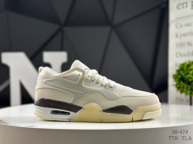 耐克 Jordan Air Jordan 4 Rm 复古篮球鞋 此款鞋采用近几年比较流行的版型设计，外观时尚大气。鞋底采用耐磨的材质，穿上它，让您感觉到舒适的体