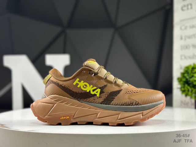 霍卡 Hoka One One 大地飞越 Skyline Float X 系列 网面透气 防滑轻便厚底跑步鞋天际线X老爹鞋，户外缓震越野徒步鞋 缓冲性为各种阶段