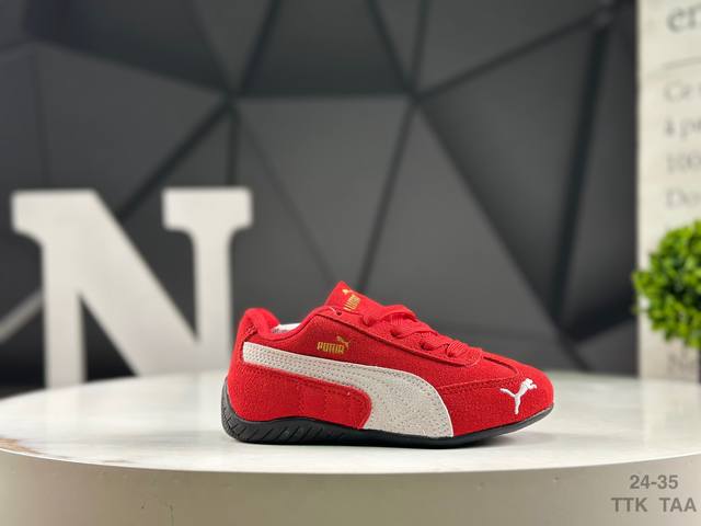 精品童鞋彪马 Puma Speedcat Og 舒适运动 防滑轻便 低帮 生活休闲鞋 运动休闲鞋达人推荐新品货号：401699尺码：如图所示 Ttk Taa