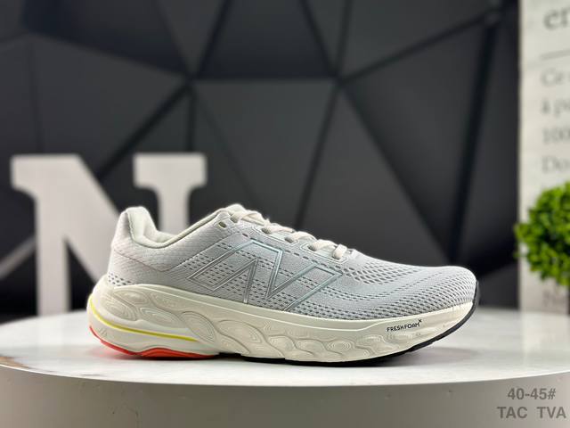 真标带半码New Balance Nb Fresh Foam X M860 新百伦Nb 系列超轻量化低帮休闲运动慢跑鞋 尺码：40-45 半 Tac Tva货号