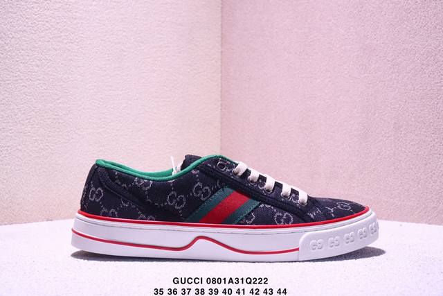 Gucci古驰 Tennis 1977 Denim 百搭低帮 时尚板鞋 男女款Xm0801Q222