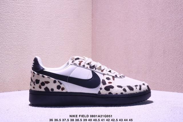 Nike Wmns Nike Field General复古单品公司级Nike Feld General 耐磨透气 低帮 复古篮球鞋 男女同款货号：Ib2323