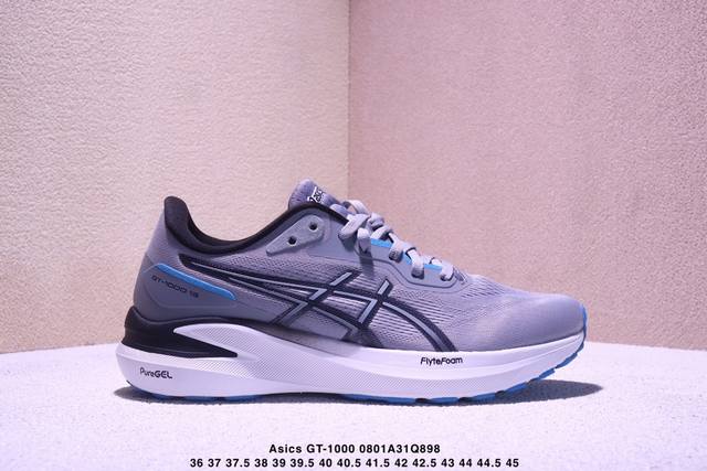 公司级Asics Gt- 0 13 Gtx 亚瑟士 舒适 织物合成革减震防滑耐磨 低帮越野跑步鞋货号:1011B860-020尺码:36 37 37.5 38
