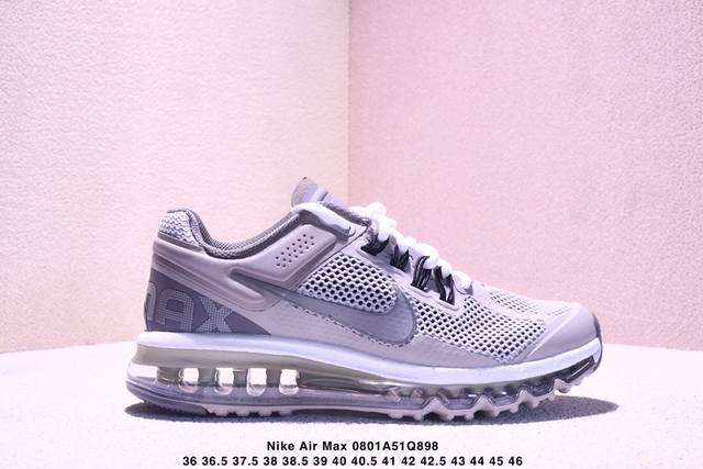 耐克 Nike Air Max 系列经典人气单品强势回归。Nike Air Max 2013 男女子气垫运动鞋 厚底增高跑步鞋，延续以往的时尚格调和运动风范，采