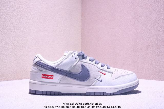 海外爆款限量发售！Nike Sb Dunk Low &Ambush&Bape联名 米白大黑勾” 周年高端定制 低帮休闲板鞋 定制鞋盒 大厂纯原品质出货 超高清洁