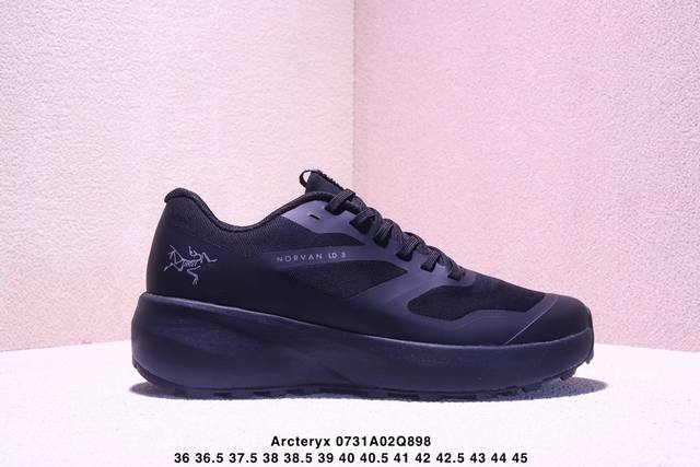 Arcteryx始祖鸟 Norvan Ld 3Gtx 覆盖防水 低帮户外登山徒步鞋特有的独立衬垫 穿着更合脚 带有Gore-Tex防水内衬 提供透气性和防风雨性