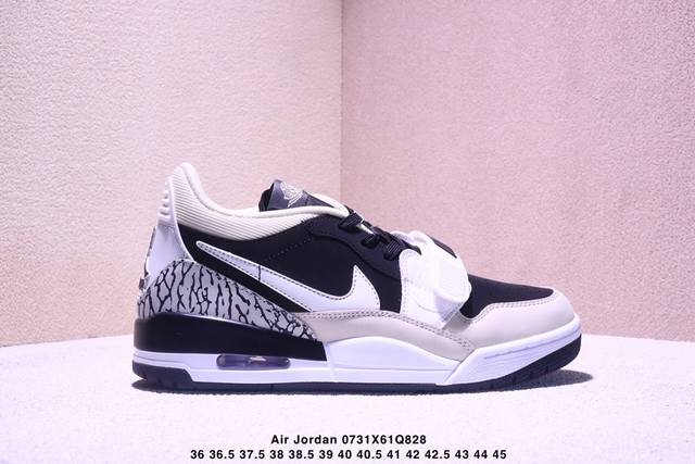 公司级耐克 Nike Aj312 Air Jordan Legacy 312 Nrg“Pure White” 官方货号:Cd7069 141乔丹联名号称 “最强