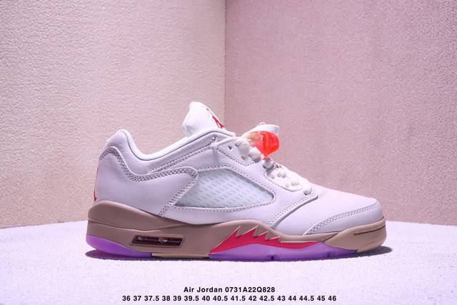 公司级Nike Air Jordan 5 Low 乔丹Aj5代低帮复古休闲文化篮球鞋。Air Jordan创立于1985年是Nike旗下以史上最著名的Nba球星