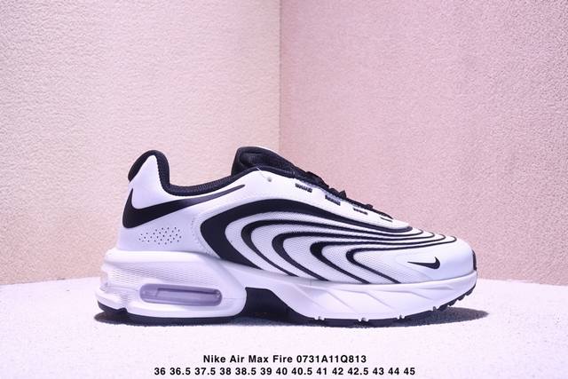 公司级Nike Air Max Fire 柔软舒适 防滑耐磨 耐克 低帮气垫跑步鞋货号:If262 10尺码:36 36.5 37.5 38 38.5 39 4