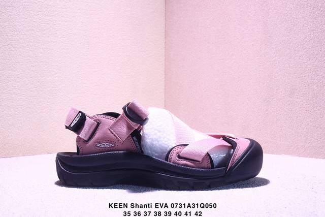 Keen 科恩 Shanti Eva 小红书热门户外凉鞋编织弹力溯溪涉水鞋 原厂订单正品 鞋身线条更立体的凉鞋来别具一格的外星人造型走在哪里都是一道吸睛的风景
