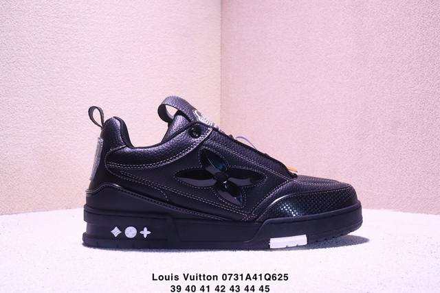 真标Louis Vuitton Trainer Sneaker Low 全新 Lv 路易威登 休闲运动文化百搭板鞋 尺码:39-45Xm0731Q625