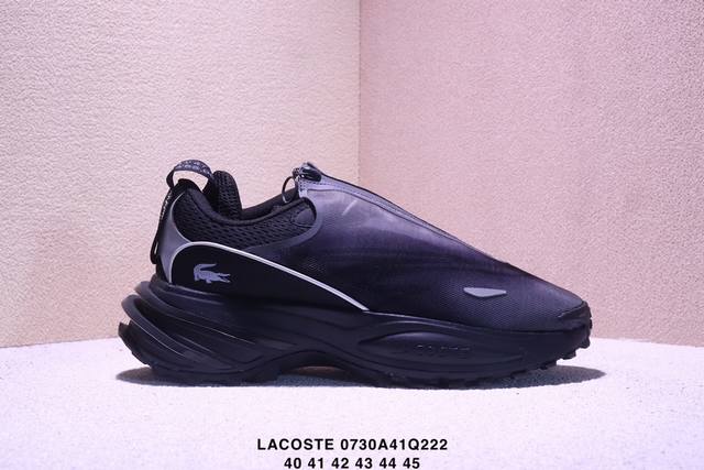 Lacoste法国鳄鱼 Odyssa 织物 休闲舒适 低帮 生活休闲鞋Xm0730Q222