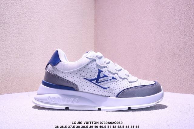 Louis Vuitton 2025 秋冬男士系列 Classic 路易威登 牛皮革圆头系带 低帮老爹鞋尺码:36-45半Xm0730Q069