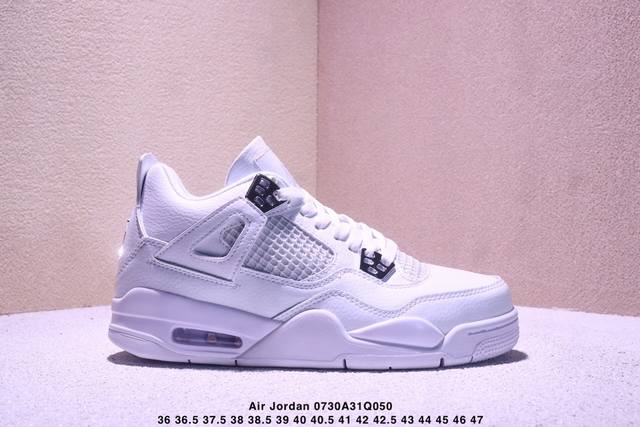 公司级Air Jordan Aj4 Retro 原厂独立模具开发 纯正4代正确鞋型 原厂定制头层压纹皮料 原厂鞋楦打造市面最高工艺 内置原厂气垫 立体高频 四线