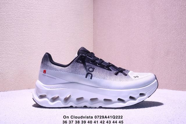 On昂跑 Cloudvista 轻量缓震 网布织物防滑回弹轻便 低帮跑步鞋 男女款 Xm0729Q222