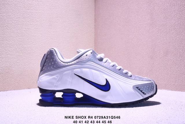 简介：耐克 Nike Shox R4系列 低帮运动休闲气垫运动鞋 Ar3565-102尺码:40～46Xm0729Q546