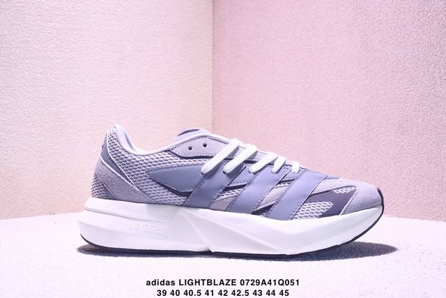 Adidas Lightblaze Sportswear 百搭单品公司级Adidas Lightblaze Sportswear 筒約舒适 防滑耐磨低帮 生活休