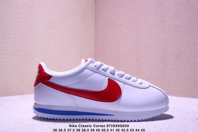 Nike Classic Cortez 耐克经典轻便舒适阿甘鞋休闲跑步鞋运动鞋 纯粹而执着的精神 使得Cortez种在了一代人的心里 无论是否喜欢它复古的鞋型X