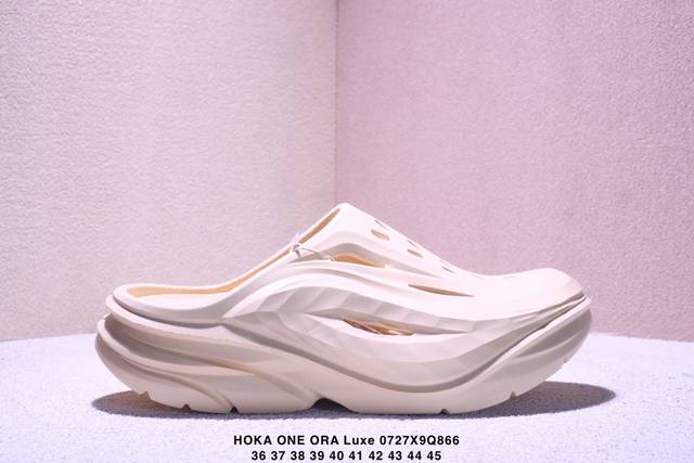 Hoka One One Ora Luxe 减震轻便舒缓运动 Eva 防滑一字拖鞋 码数：如图Xm0727Q866