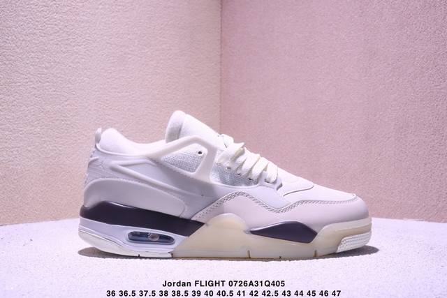 公司级Who Decides War X Nike Jordan Flight Court Ate 搭防滑耐磨 低帮 耐克复古篮球鞋货号:Hf3255-300尺