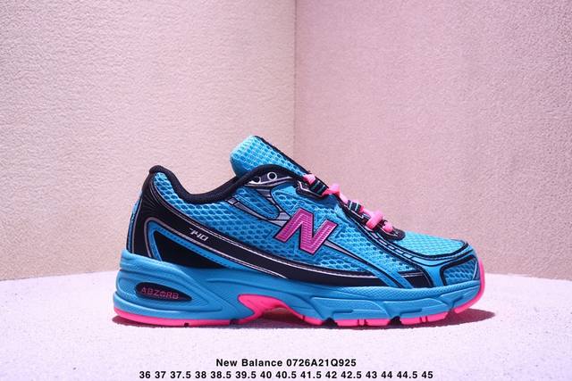公司级新百伦中古跑鞋 New Balance 740系列新百伦 潮流男女运动鞋 Nb740跑步鞋透气鞋复古潮鞋货号:U740Bm2尺码:36 37 37.5 3
