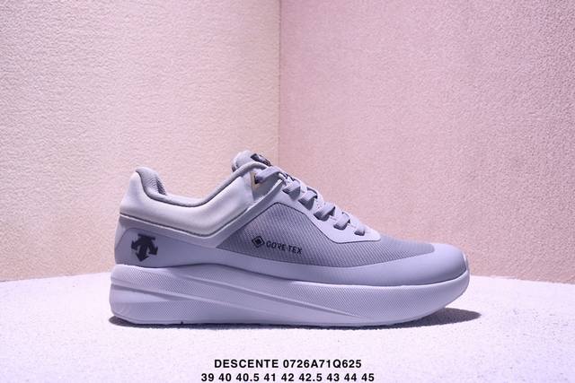 公司级迪桑特Descente Boa Dual Is都市通勤 Gore-Tex 时尚舒适 防滑耐磨 时尚休闲运动覆盖防水男子越野跑鞋 官方同步上架 适合技术路线