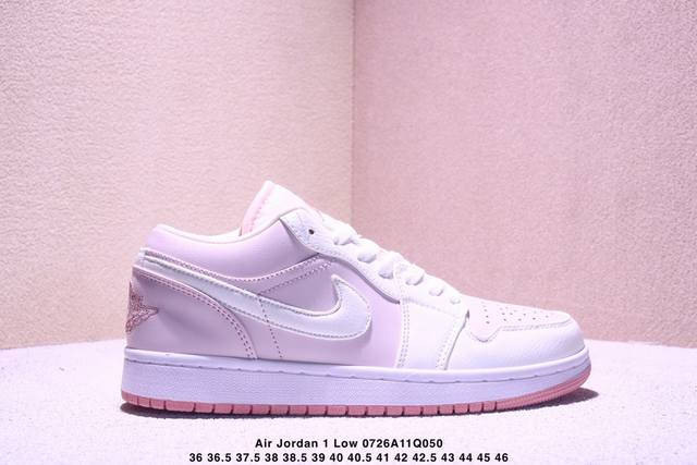 真标Nike Air Jordan 1 Lowaj1乔1低帮休闲板鞋 同步官方配色 官方货号:Ih0823-611尺码:36 36.5 37.5 38 38.5