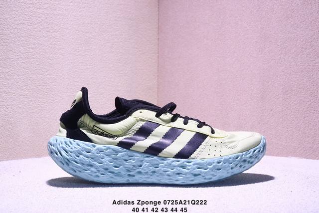 公司级Adidas Originals Zponge 阿迪达斯 舒适百搭耐磨减震包裹性 低帮休闲城市通勤跑步鞋货号:Jh8 尺码:40-45Xm0725Q222