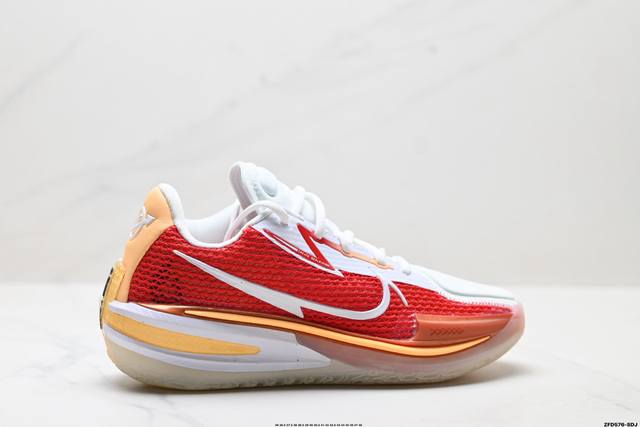 公司级Nike G.T. Cut Ep 耐克 实战篮球鞋 鞋面采用轻质的织物与麂皮鞋面制成 搭配Flywire飞线系统增加动态包裹锁定 鞋舌使用跑鞋半开叉设计大