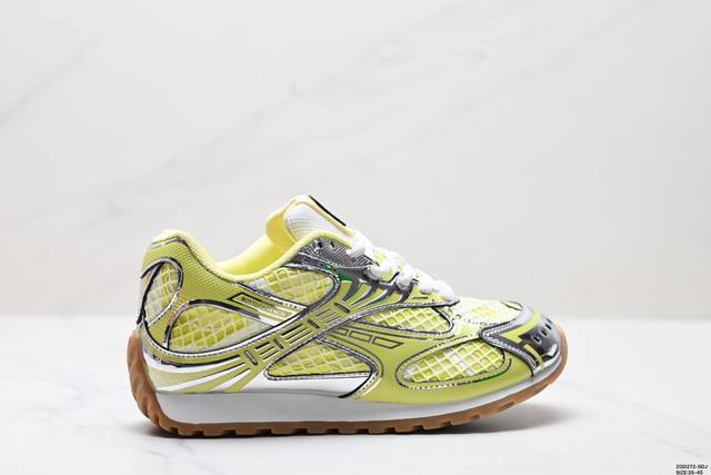 公司级Bottega Veneta Orbit Lace-Uprunner Bv 葆蝶家时尚休闲王一博同款 老爹鞋运动鞋Max 广货纯原版本 配色不断更新原版开